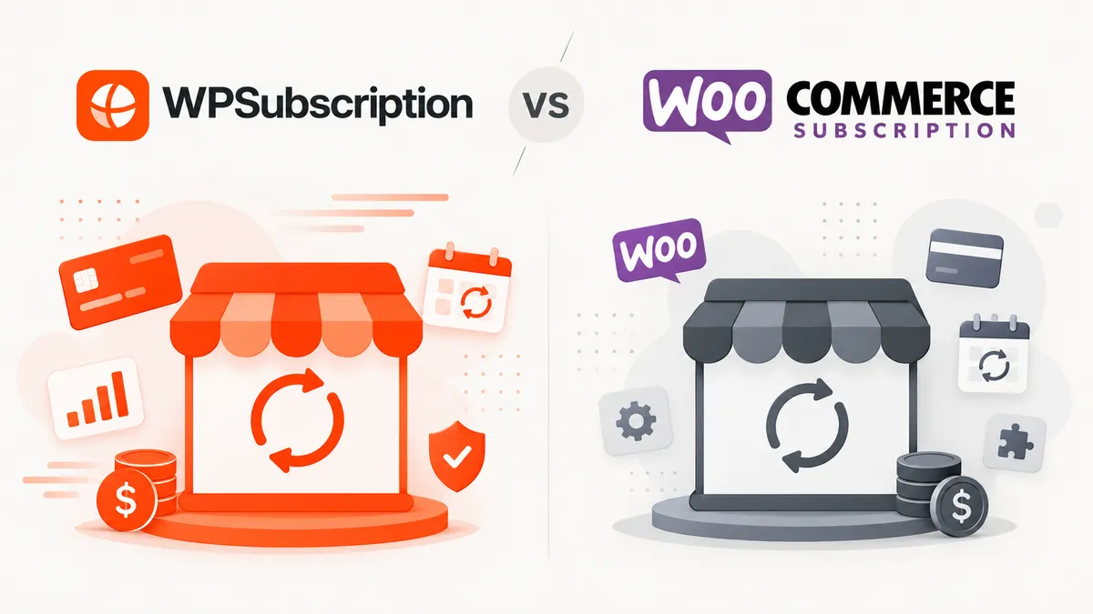 WPSubscription vs WooCommerce Subscriptions: The No-Fee Alternative for Your WooCommerce Store (2026) WPSubscription vs WooCommerce Subscriptions: The No-Fee Alternative for Your WooCommerce Store (2026)
