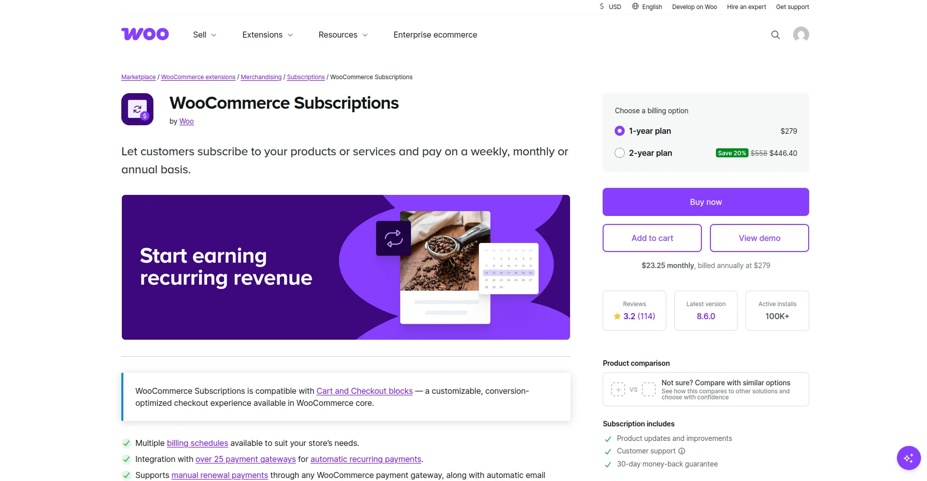 Paid Member Subscriptions