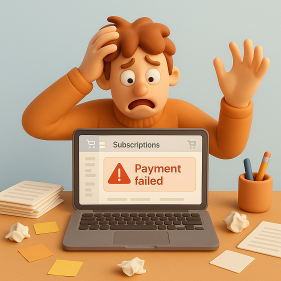 Failed payment handling